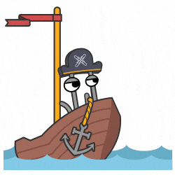 Clippy on a boat