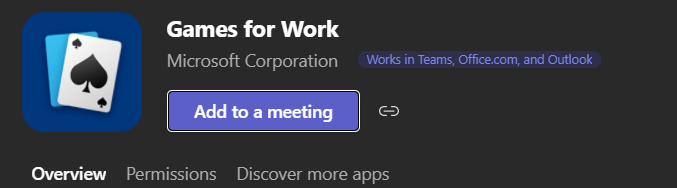 Add to a meeting