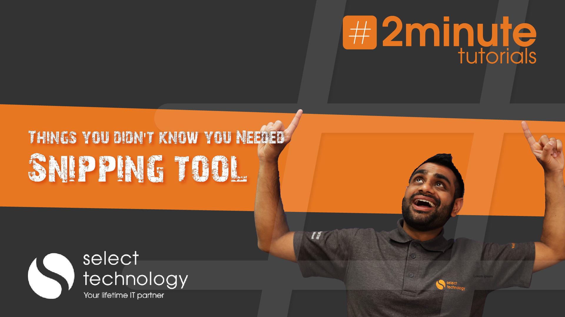 Things you didnt know you needed Snipping tool Select Technology