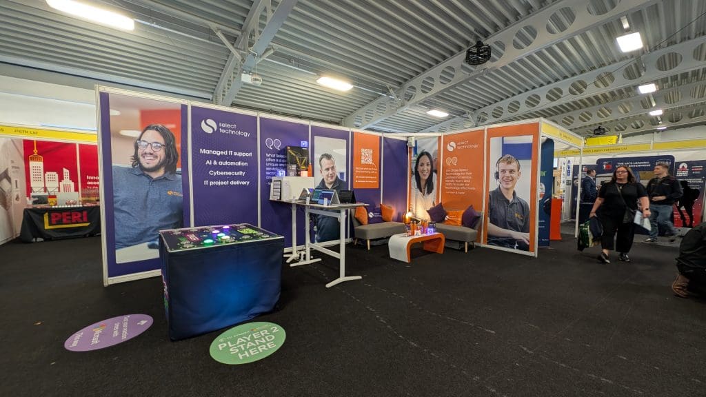 The Select Technology stand at the Kent Construction Expo 