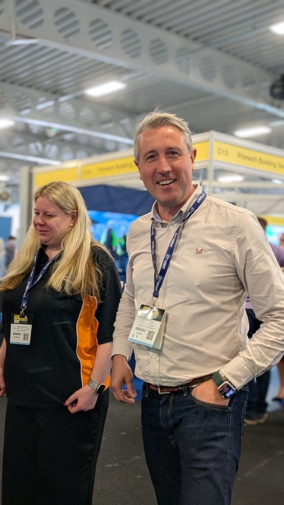 Nick Potter recently at the Kent Construction Expo 2025