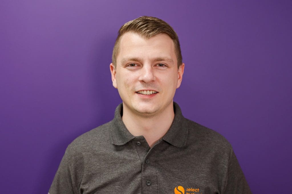 Scott Newbury, Service Delivery Manager at Select Technology