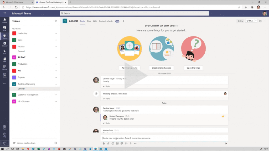 Select Webinar: What's new in Teams?