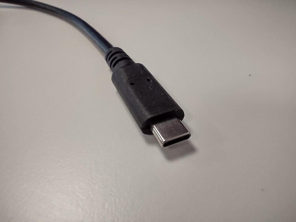 USB-C cable example