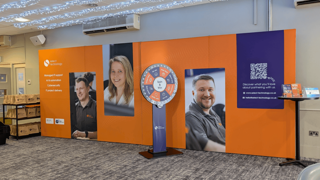 The Select Technology big stand at the Kent AI Conference 2026