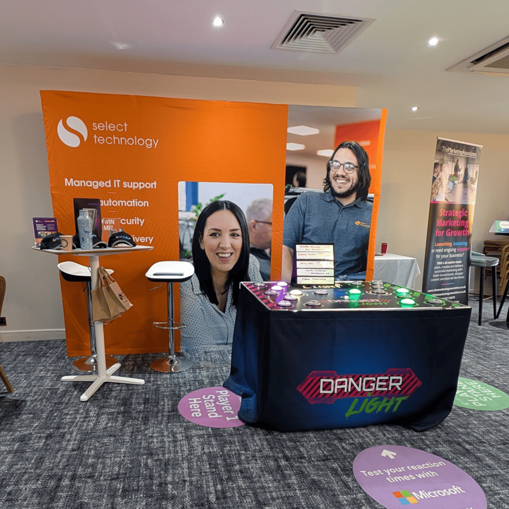 The Select Technology stand at the Kent AI Conference